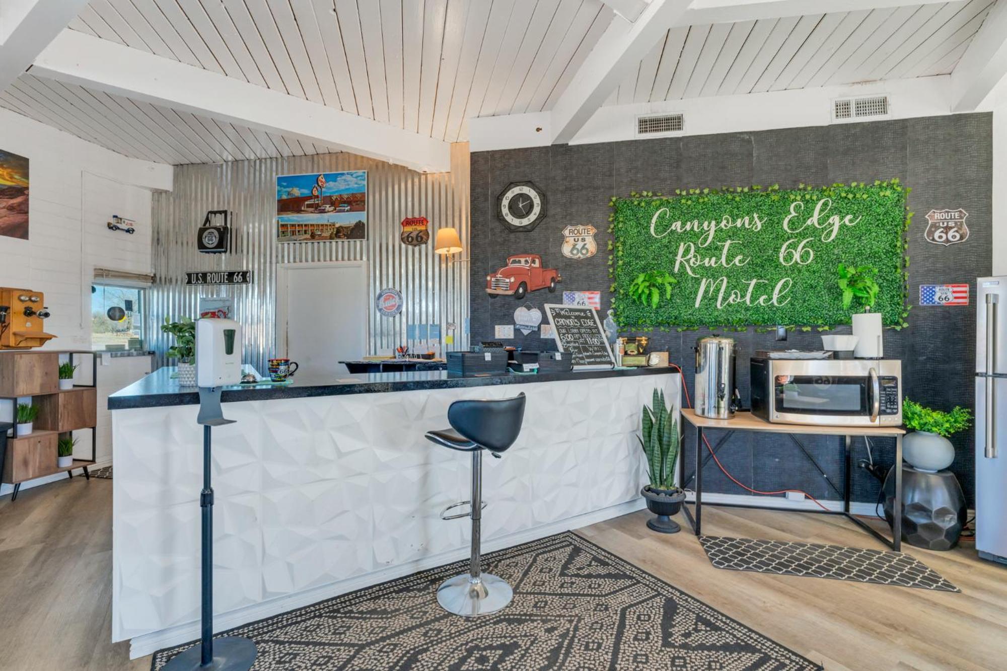 Canyon'S Edge Route 66 Motel アッシュ・フォーク エクステリア 写真